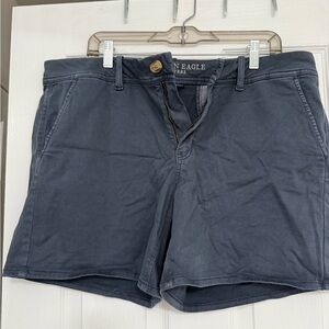 American Eagle Outfitters Women's gray Midi Short